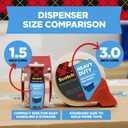 Scotch Heavy Duty Shipping Packing Tape, Clear, Packing Tape for Moving Boxes and Packaging Supplies, 1.88 in. x 22.2 yd., 6 Roll Dispensers, Moving Supplies