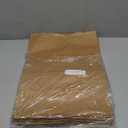 Large Heavy Duty Kraft Brown Paper Barrel Sack Bag, Grocery Bags,SOS Bags. 57 Lbs Basis Weight, 12 x 7 x 17-25/Pack