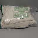 JOJUSIS Pack of 2 Faux Fur Plush Decorative Throw Pillow Covers Couch Cushion Case Soft Fluffy Pillowcases Wide Stripe (Beige, 20 x 20 Inch)