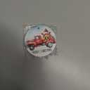 Cow Ornament 2025, Mooey Christmas  Cute Cow in Red Vintage Truck Christmas Tree  Farmhouse Country Holiday Dcor  Ceramic Farm Animal Ornament for Cow Lovers, Farmers, Kids, 2025