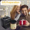 Fun Birthday Gifts for Boyfriend, Girlfriend Gifts, Husband Gifts Lavender Scented Candle Gifts with Gifts Box, Holiday Gifts, for Fiance, Crush