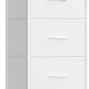 SONGMICS Dresser for Bedroom, Tall Dresser with 5 Fabric Drawers
Chest of Drawers with Steel Frame, for Closet & Entryway, Cloud White and Snow White, BELLAH Collection ULGS315W01S
