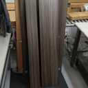 Royxen Laundry Countertop with 2-Tier Shelf Universal Fit, Washer and Dryer Countertop with Storage Space, Shelf Height 11.5 Inches, Solid Wood Core, Eucalyptus