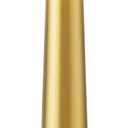 Portable LED Table Lamp, 3-Levels Brightness Metal Desk Lamp,3 Color Touch Control Rechargeable Lamp, Ideal Bedside Lamp for Nightstand,Bedroom, Living Room (Gold)