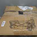 43'' Extra Long Collapsible Wagon with Extended Tailgate, 360LBS Heavy Duty Wagons Carts Foldable, Portable Folding Outdoor Utility Cart for Grocery, Shopping, Garden, Camping, Black