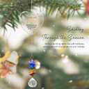 Glass Ornament Suncatcher - an Important Part of My Story - Thank You Gift - Motivational Gifts - Positive Keepsake - Encouragement Xmas Birthday Mother's Day for Men Women