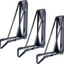 Pivot Bike Storage Rack by Delta Cycle - Bike Rack Garage Wall Mount Swivels to Save Space - No Lifting Required Vertical Bike Rack - Indoor Bike Storage Wall Hanger Holds Up to 100 lbs, 3-pack Black Pivot Bike Rack