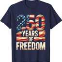 250 Years of Freedom T-Shirt Small