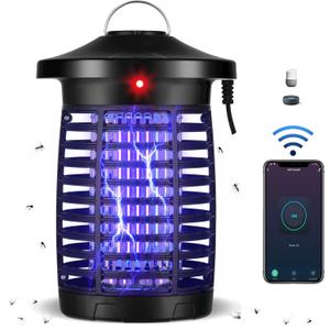 Smart Bug Zapper Outdoor, Mosquito Zapper, Electric Zappers can be APP Remote and Voice Control, Compatible with Alexa and Google Home