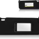 Sun Visor for Scion TC 2005-2010, Right Passenger Side Black SunVisor Replacement 74320-21210-B2, Stretchable Design, Black 