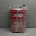 Alcedo Sharps Container for Home Use 2 Gallon (5-Pack), Biohazard Needle and Syringe Disposal, Professional Medical Grade