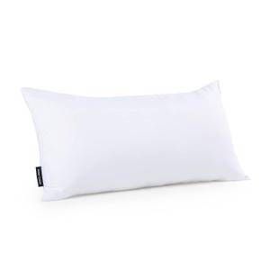20 x10 Pillow Inserts, Set of 1, White – Indoor Decorative Throw Pillow for Bed, Sofa & Couch – Soft, Supportive & Fluffy Cushion Inserts
