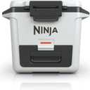 Ninja FB131WH FrostVault 30qt Hard Cooler with Dry Zone, Integrated Fridge-Temp Dry Storage Drawer, Premium Heavy-Duty Insulated Cooler, Keeps Ice for Days, Cloud White