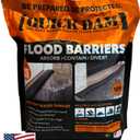 Quick Dam QD610-1 Water Activated Flood Barrier 10 feet, 1-Pack