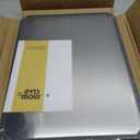 SNOWCLAD Stainless Steel Cutting Board, Double Sided Steel Bread Boards for kitchen, Stainless Steel/Wheat straw pp Large Board for meat, non toxic Chopping,16 * 11 Inch, Dishwasher Safe