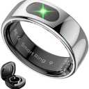 Smart Ring Remote Controll Phone Tracking Sport (Gray, Size 10)