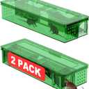 Multi-Catch Humane Mouse Traps 2 Pack,Dual Entrance Design,No Kill Live Catch and Release,Indoor for Home/Outdoor,Easy to Use & Clean