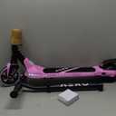 AERO Kids Electric Scooter for Boys and Girls Ages 6-12 or 8-12, with Hand Accelerator, LED Lights, 2 Speed Levels, Battery Indicator, Rubber Mat, and Adjustable Heights