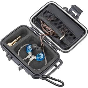 New in Ear Monitor Hard Case - IEM, in Ears, Headphones, Earphones, Earbuds. Suitable for KZ ZS10/ZS10 Pro/ZSN/ZST/ZEX/AS10/AS16/ZSN Pro X/YINYOO CCZ Melody - GIGCASE (Small)