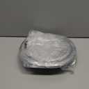 4 Pack (2) 6" & (2) 8" Electric Stove Burner Covers, Drip Chrome Pan Set Replacement for GE/Hotpoint WB31T10010 and WB31T10011