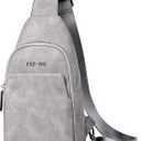 FSD.WG sling Backpack for Men Chest Bag Crossbody Shoulder Bags Travel Bag Purse for Men with Water Resistant