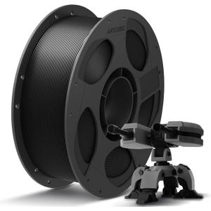 ANYCUBIC PLA Plus (PLA+) 3D Printer Filament 1.75mm, High Toughness 3D Printing Filament, Dimensional Accuracy +/- 0.02mm, Print with Most FDM 3D Printers, 1KG Spool, Black