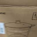 Femchic 9QT White Chafing Dishes for Buffet, 4 Pack Maifanite-Coated Chafer