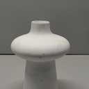 HD Designs 7.8 Inch Ceramic Vase White, 1 ct