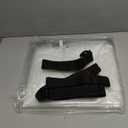 Mattress Vacuum Bag for Moving, Vacuum Seal Mattress Bag for Memory Foam or Inner Spring Mattresses, Compression and Storage for Returns, Leakproof Valve and Double Zip Seal (King) (Clear)