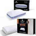 Bedgear Balance Pillow 1.0 + King Dri-Tec Mattress Protector Bundle  Moisture-Wicking Comfort & Waterproof Protection for Restful, Cool Sleep  Hypoallergenic, Washable, and Breathable