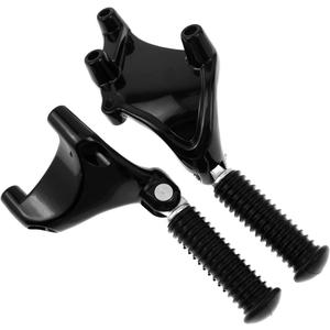 Motorcycle Foot Pegs Rear Passenger Footpegs Foot Rests Pedal & Mount Fit for Harley Sportster Iron XL 883 1200 Forty Eight Seventy Two 2014-2022