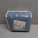 H.VERSAILTEX Super Stretch Individual Seat Cushion Covers - Sofa & Couch Cushion Slipcover Sets - Thick Jacquard Textured Twill Fabric (2 Piece Large, Dusty Blue)