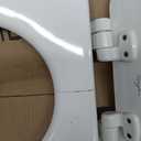 Mayfair Linden Slow Close Toilet Seat, Non Slip Heavy Duty Wood, Easy Install, Elongated, White