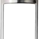 Prepara Evak Fresh Saver Airless Canister, Glass & Stainless, Medium, Soft Touch Black Handle