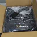 APEXUP Adjustable Weighted Vest Men 20lbs/30lbs/40lbs Weights with Reflective Stripe, Weight Vest Woman Workout Vest for Strength Training Running Walking (Black)