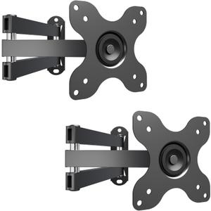 2 Packs TV Wall Mount, Bracket for Most 13-32 inch LED, LCD Monitor and Plasma TVs, Max VESA 100x100mm by XINLEI (MA1330-2)