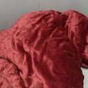 Bedsure Electric Blanket King Size - Dual Control Heated Blanket King Size, Fast Heating with 10 Time Settings & 10 Heat Settings, Warm Gift for Grandma (100x90 inches, Burgundy)