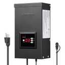 DEWENWILS 200W Low Voltage Transformer with 3 Independent Control Outputs, Landscape Transformer with Timer and Photocell Sensor, 120V AC to 12V/ 14V AC, Weatherproof, ETL Listed