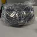 KITESSENSU 9 inch Non-Stick Cake Pans, 12 Cups Premium Fluted Pans for baking, Heavy Duty Carbon Steel Tube Baking Mold, Gray