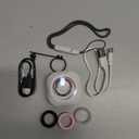 Smart Ring for Women & Men, Health Tracker Ring with Heart Rate, Blood Oxygen, Blood Pressure, IP68 Waterproof Fitness Ring, Sleep Tracker for iPhone and Android, No APP Fee (Lavender Pink, 10#)