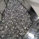 Butterfly Shaped Mirror for Home Dcor, Crystal Crushed Diamond Silver Mirror,10X15 Butterfly Decorations for Room Decor for Kids Nursery Classroom Wedding Dcor