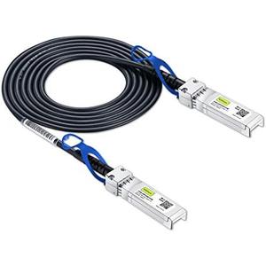 10GTEK 25G SFP28 SFP+ DAC Cable - 25GBASE-CR SFP28 to SFP28 Passive Direct Attach Copper Twinax Cable for Cisco SFP-H25GB-CU2M, Ubiquiti UC-DAC-SFP28, Supermicro and More, 2-Meter(6.6ft)