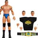 Mattel WWE Ultimate Edition Randy Orton 6-inch Action Figure & Accessories Fan Takeover Set, 10+ Pieces Include Swappable Heads & Hands