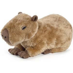 Capybara Stuffed Animals, Microwavable Stuffed Animal Adorable Fluffy Capybara Plush for Warmth Comfort, Heatable Coolable Lavender Scent Toy, Cute Soft Plushie Gift for Kids Adult & Children Boy Girl
