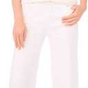 Vince Camuto Women's Sleeveless V-Neck Ruffle Sleeve Blouse (Beige, S)