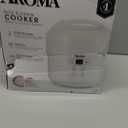 Aroma Housewares 8-Cup (Cooked) (4-Cup UNCOOKED) Digital Rice Cooker and Food Steamer (ARC-914D),White