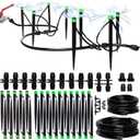 Drip Irrigation System Kit for Garden Watering, Sprinkler, 100 ft, 59.38 feet
