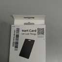 Android Wallet Smartcard Tracker, Bluetooth Locator Works with Google Find My, Slim Card Tracker for Luggage Passport, Wireless Rechargeable Item Finder for Home Outside Travel, 1 Pack, Black