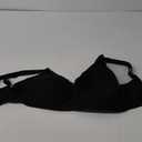 LUCKMEEY Bras for Women No Underwire Wave Push Up Wireless Bra Seamless Bras Full Coverage Bralettes Lift Everyday Bras (Medium, Truffle Black)