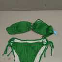 2 Piece Bikini Set U-Wire Cutout Popular Swimsuit Textured 2026 Summer Beach Swim Bathing Suits S